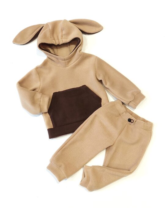 Flīsa komplekts "Zaķēns" (80.-134. izm.)