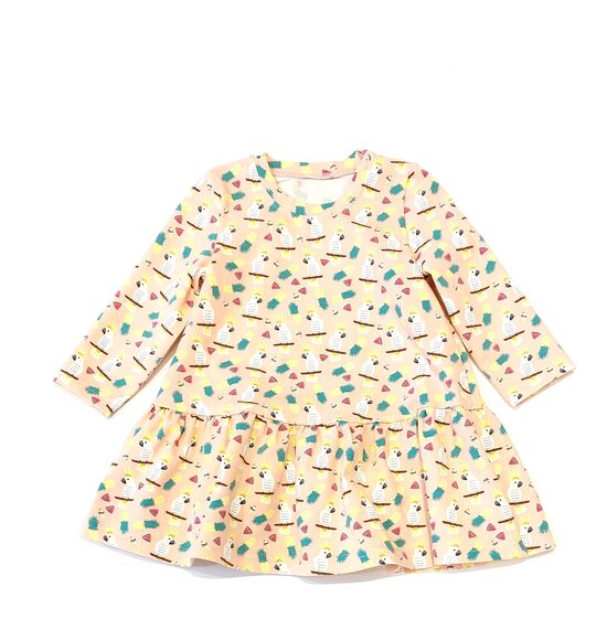 Kleita "Papagaiļi" (86. un 104. izm.)