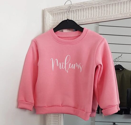 Silts džemperis "Mīļums" (86.-152. izm.)