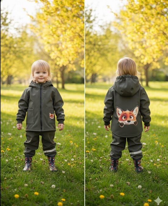 Softshell jaka "Lapsa" (80.-128.izm.) priekšpasūtījums