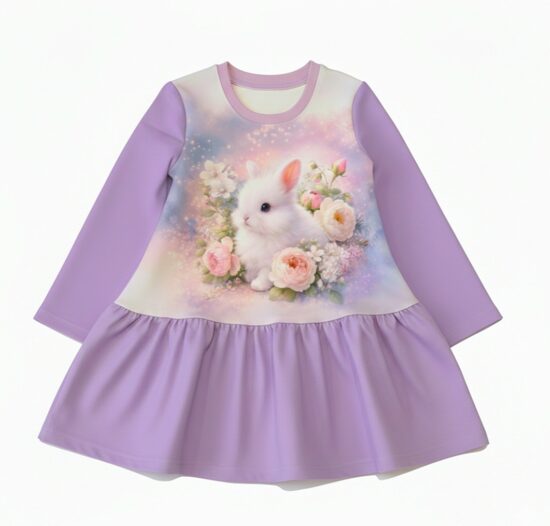 Kleita "Zaķis ziedos" (92.-122. izm.)