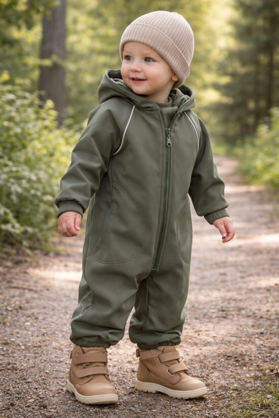 Kombinezons haki krāsā (74/80.-122/128. izm.))