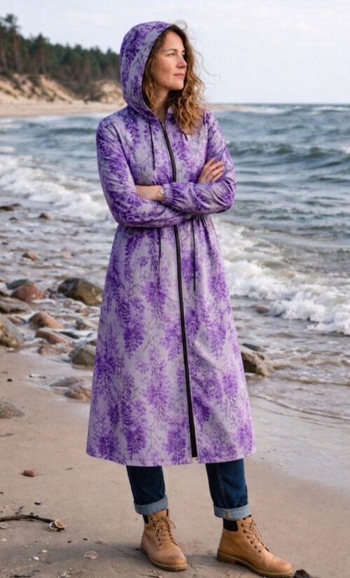 Softshell mētelis "Ziedi" Nr.2 (S.-L. izm.)