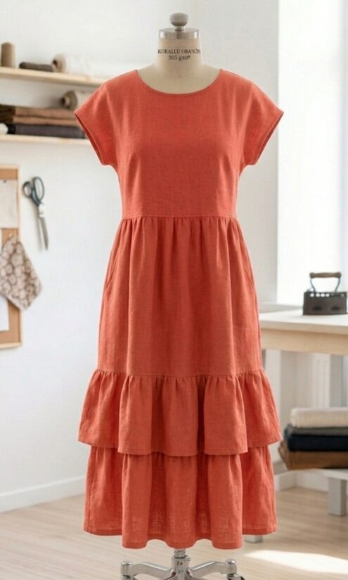 Lina kleita "Maira" Nr. 3(S-XL izm.) Apskati visas krāsa