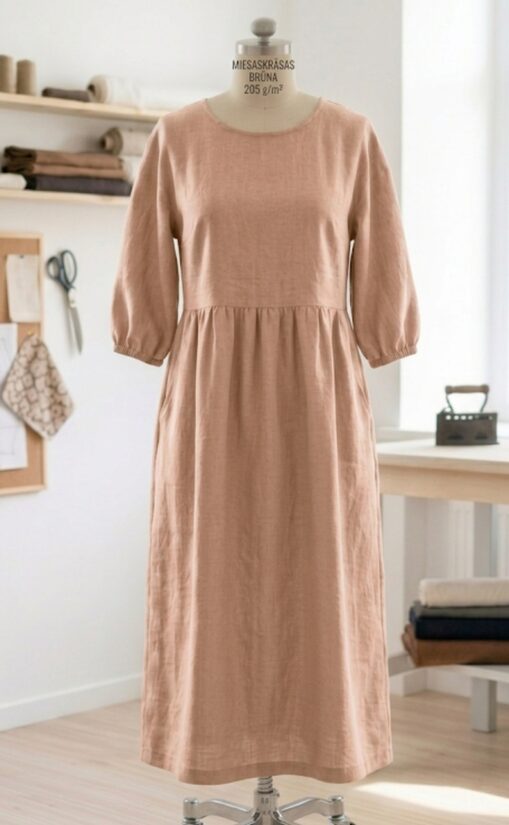 Lina kleita "Maira" Nr.2 (S-XL izm.) Apskati visas krāsas