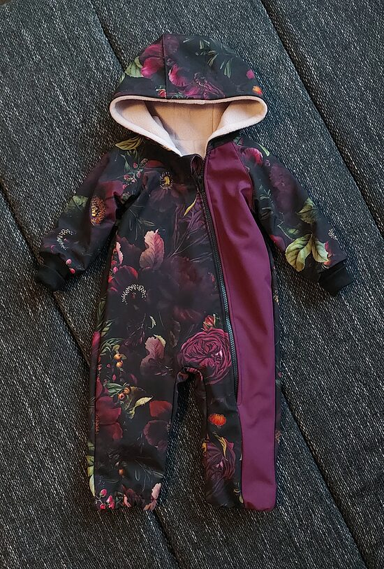 Softshell kombinezons "Ziedi" (74.-98. izm.)