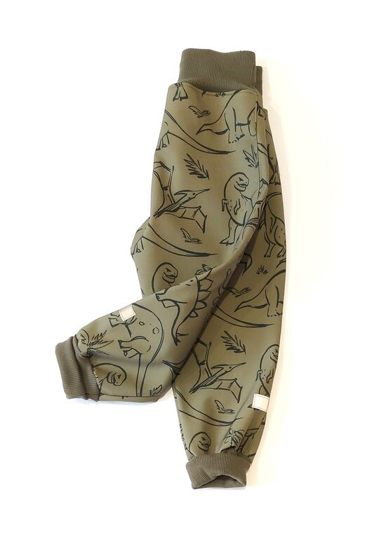 Softshell bikses "Dinozauri" (80.-134. izm.)