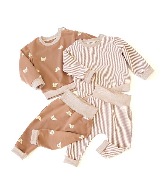 Komplekts "Tīģerēni un strīpas" (62.-110. izm.)