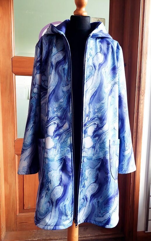 Softshell mētelis "Krāsas" (L. izm.)