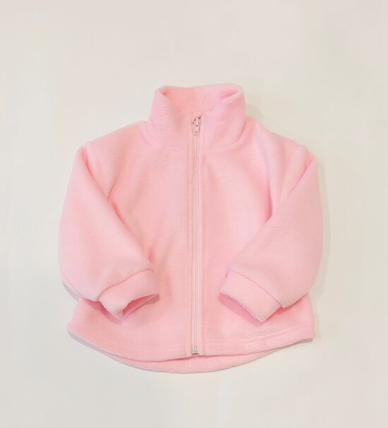 Flīsa jaka "Rozā" (86.-128. izm.)